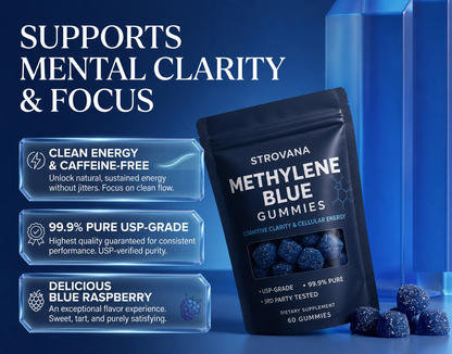 STROVANA - METHYLENE BLUE GUMMIES FOR NERVE PAIN RELIEF